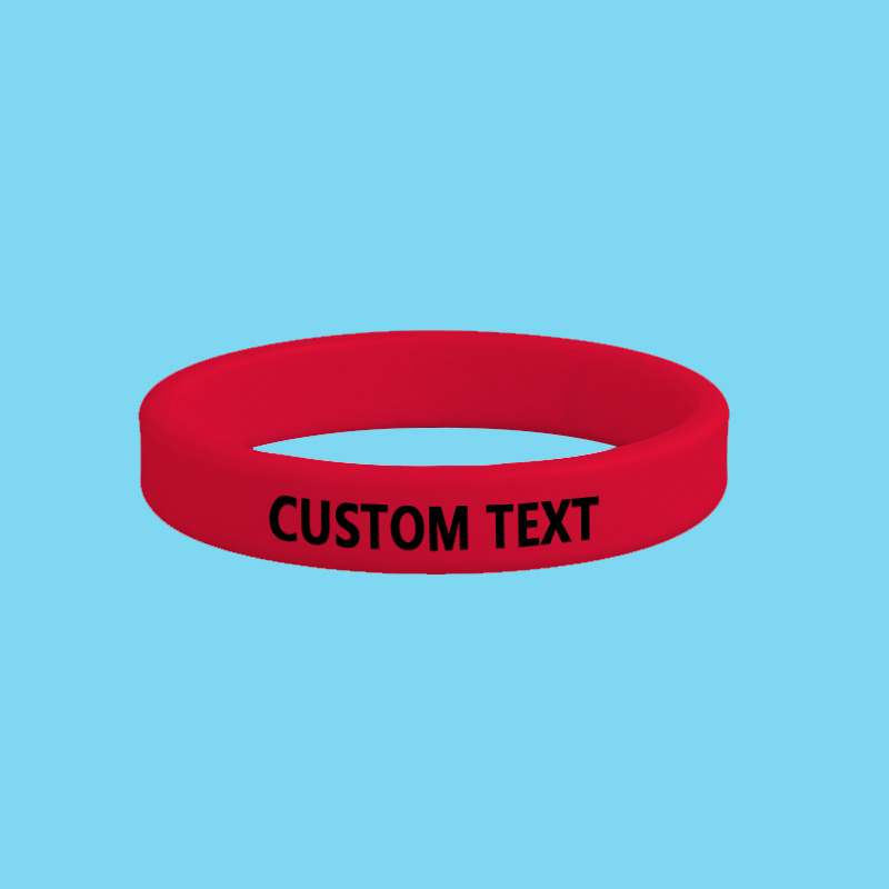 Custom Silicone Wristbands, 200pcs Set for Personalization
